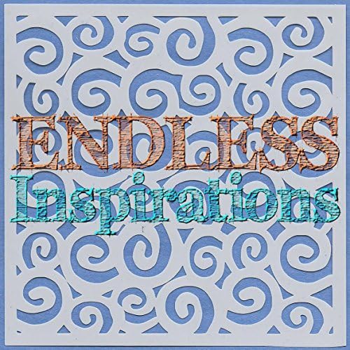 Redbird Inspirations Original Stencil, 6x6 Inch, Abstract C