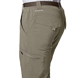 Columbia Men's Silver Ridge Cargo Pant, Tusk, 34W x