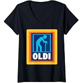 Womens OLDI V-Neck T-Shirt