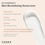 COSRX SPF 50 Vitamin E Vitalizing Sunscreen Face UVA UVB Korean Skincare No view 3