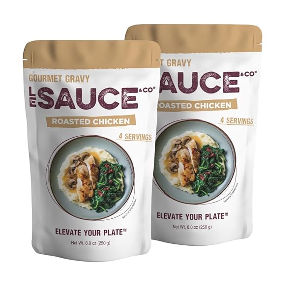 LE SAUCE & CO. 4-SERVING ROASTED CHICKEN GOURMET...