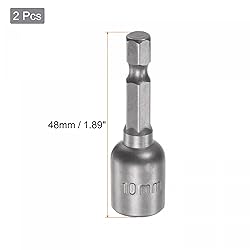 uxcell Quick-Change Nut Driver Bit, 1/4" Hex Shank