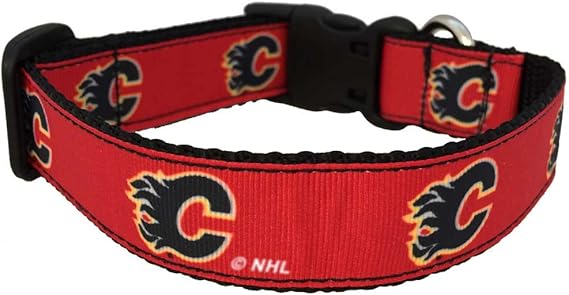 nhl dog collars