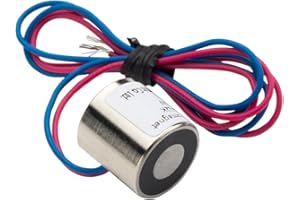 uxcell 12VDC 10N Electric Lifting Magnet Electromagnet Solenoid Lift Holding (Note-No Magnetic with Power On; Magnetic with P