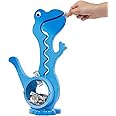 squacco Dinosaur Piggy Bank Boalord for Girls Boys Kids Big Animal Personalized Wooden Coin Bank Money Saving Box for Children Adult Best Toy Gift（Dino -Blue）