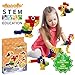 Stem Toys for Boys, 6 in 1 Stem Educational Build & Play Toys DIY Building Blocks Construction Toys for Boys & Girls | Ages 5 6 7 8 9 10 11 12 Years Old | Best Toy Gift for Kids J-201