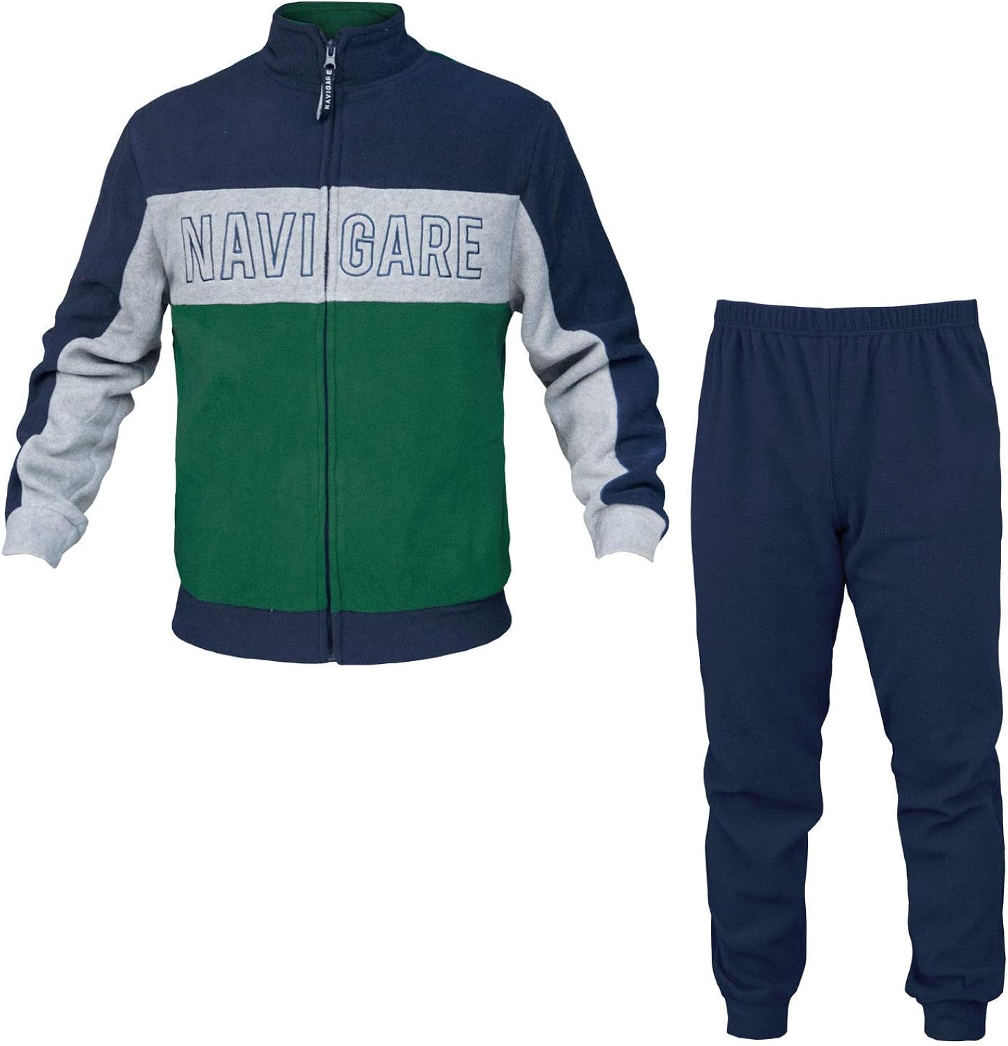 Tuta Uomo Navigare Estate - 100% Cotone | Completa Con Giacca E Pantaloni | Sportiva E Comoda