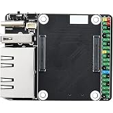 Waveshare Mini Dual Gigabit Ethernet Base Board Compatible with Raspberry Pi Compute Module 4 Suitable for All Variants of Compute Module 4, Only Including CM4-DUAL-ETH-MINI Baseboard