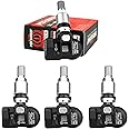 Autel TPMS Sensors Set of 4 Metal Stem MX Sensor 315MHz 433MHz Universal Tire Sensors Work with TPMS Programming Tool TS408S TS501 Pro TS508WF TS601 TS900 MK808TS MK900TS MS906PRO-TS ITS600 ITS600PRO