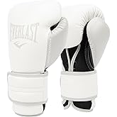 Everlast Powerlock 2 Hook &amp; Loop Boxing Gloves | Fight Training Gloves | Hook and Loop with Durable Hand &amp; Wrist Support | Heavy Bag &amp; Fitness Training