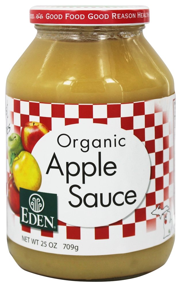 Eden Foods - Organic Apple Sauce - 25 oz. (Pack of 2)