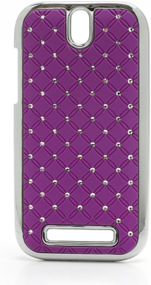 JUJEO Phone Case for HTC One SV - Non-Retail Packaging - Purple