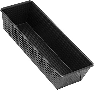 Zenker Kastenform, Königskuchenform mit Antihaftbeschichtung, hochwertige Backform in schwarz (Kuchenform: ca.305x115x70 mm), Menge: 1 Stück