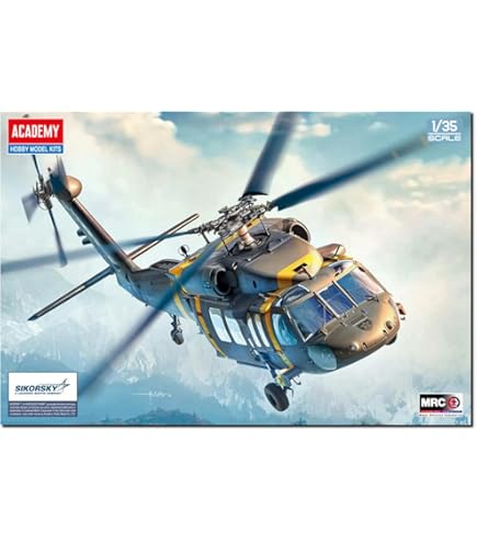 アカデミー 1/35 USN MH-60S ナイトホーク "HSC-9 トラブルシューター" プラモデル d2ldlup Amazon.com: Academy MH-60S HSC-9 