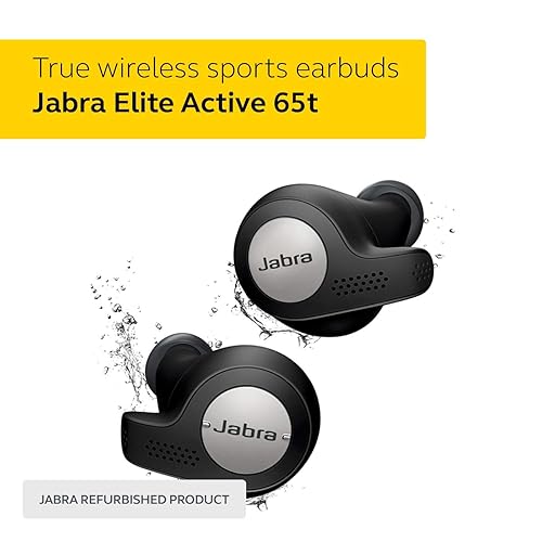 Jabra Elite Active 65t Alexa Enabled True Wireless Sports Earbuds