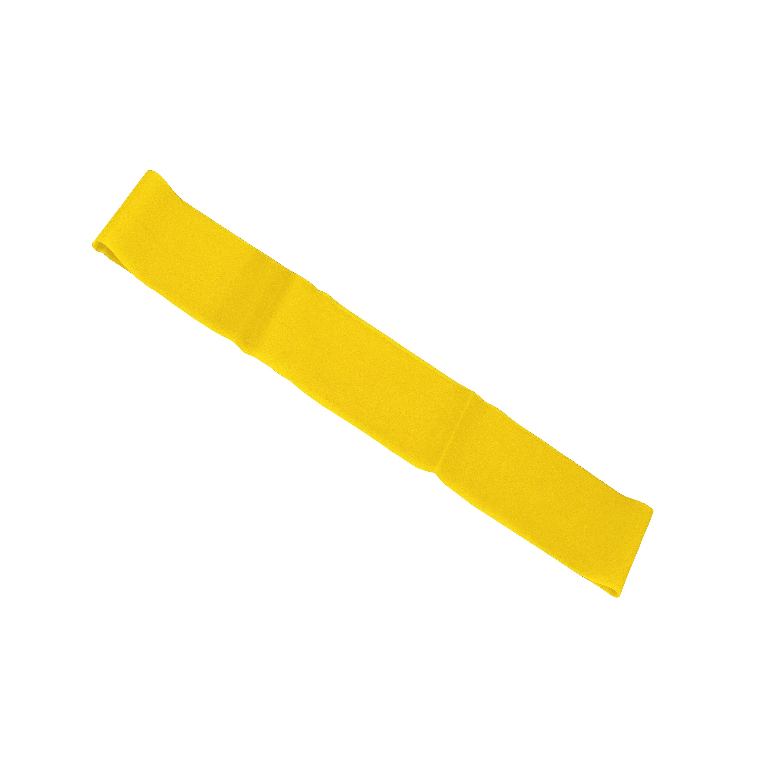 CanDo Bodytrainer Loop, resistance exercise band for functional training, CanDo Loop, length 38,1 cm - yellow ( very light ) - alternative to dumbbells