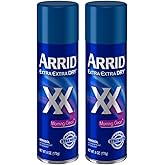 Arrid Deodorant 6 Ounce Aerosol XX Morning Clean (177ml) (2 Pack)