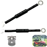 620430 Pre-Charge Resistor Assembly, 500 Ohm 10W for Golf Cart, 2 PACK | Prevents Spark &amp; Protects Controller for 48V EZGO TXT MPT 800 1000 Golf Cart Solenoid Resistor, 612711, High-Temp Resistant