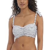 Freya Swim Women's Check in Underwire Underwire Bandeau Bikini Top