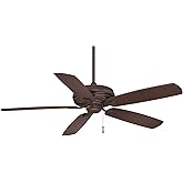 Minka-Aire F532-ORB Sunseeker 60 Inch Outdoor Ceiling Fan Pull Chain in Oil Rubbed Bronze Finish
