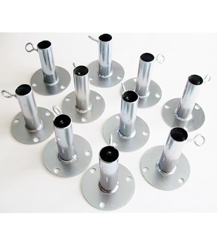 Carport Canopy EMT Pipe Fittings Kit 1-3/8 Low Peak Connectors, 4 Legs