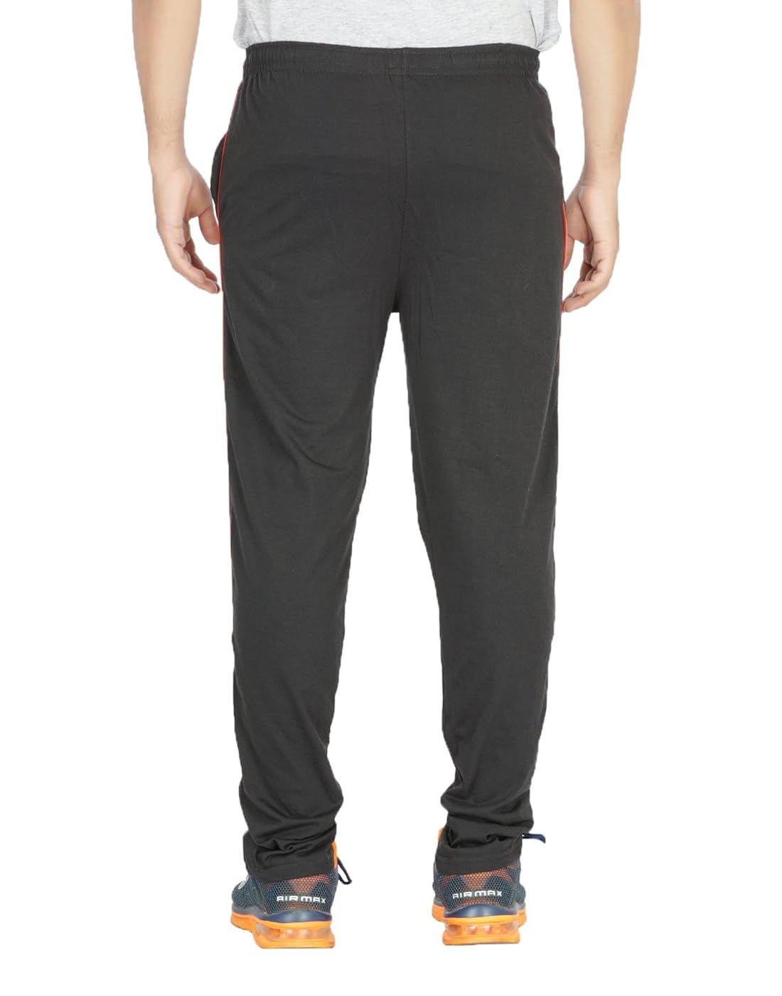 yo republic mens cotton track pant combo offer (pack of 2)