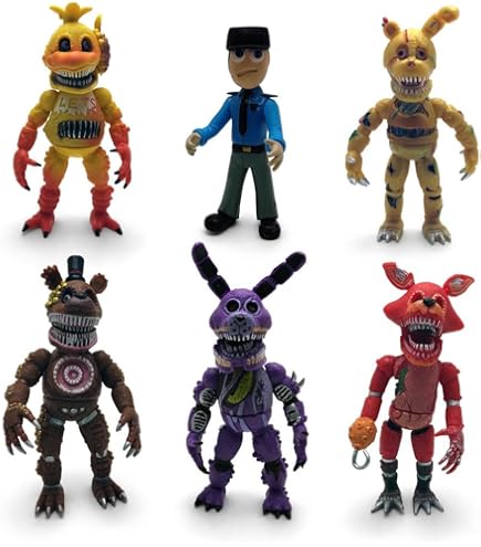 Amazon.com: Five Nights at Freddy's Blacklight Action Figures