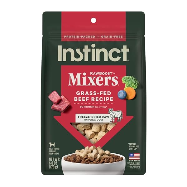 INSTINCT RAWBOOST MIXERS, FREEZE DRIED DOG FOOD TOPPER,...