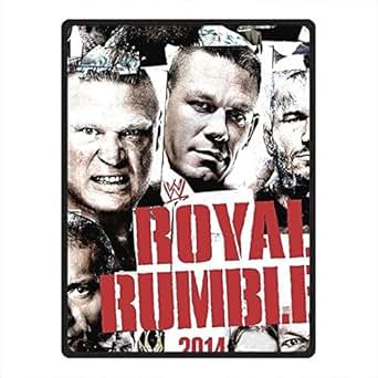 Amazon.com: Custom WWE Soft Throw Fleece Blanket 58"x80 ...