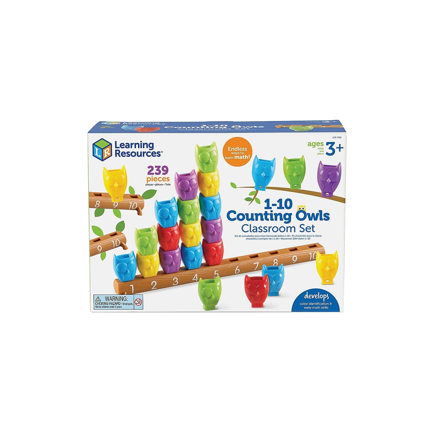 Learning Resources 1-10 Counting Owls Classroom Set