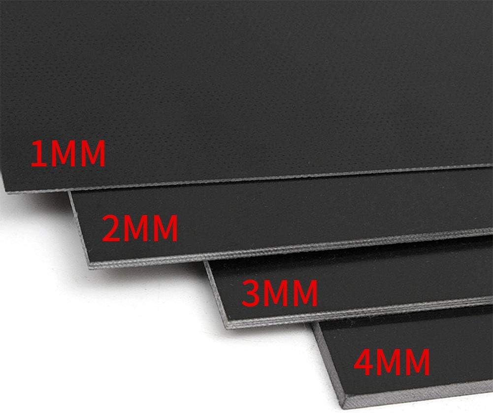 Tree2018 Fiberglass Plate Black Glassfibre Template Board Sheet Epoxy Glass Fiber Fibreglass Plate For DIY handle Craft Supplies 300x170mm - Image 5