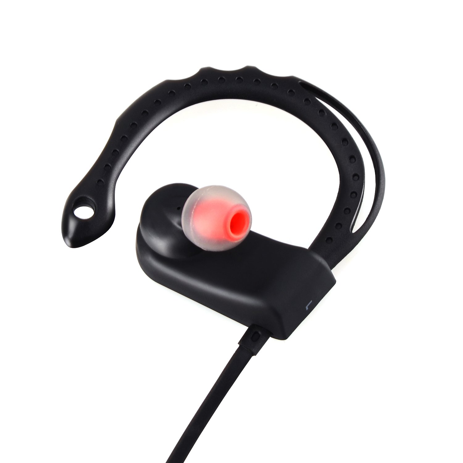 Bluetooth Headphones, Moobom V4.1 Sweatproof Wireless Earphones with APT-X, Secure Ear Hooks, Noise Cancelling with Mic