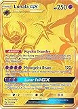 Lunala GX - 172/156 - Secret Rare - Sun & Moon: Ultra Prism