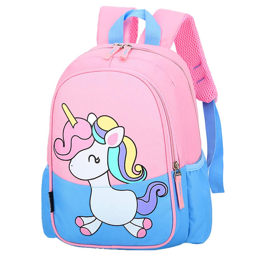 POWOFUN 12 Inch Kids Toddler Preschool Travel Backpack Kindergarten Cool Cute Cartoon Schoolbag Backpack Unicorn Purple Backpack Bookbag For Girls Boys Baby