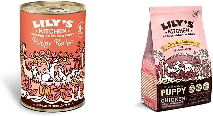 lily's kitchen puppy chicken & salmon