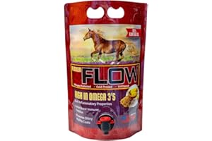 HORSE GUARD Flaxen Flow 3 L, 100% Flax Seed Oil for Horses, Rich in Omega-3 and Omega-6 Fatty Acids