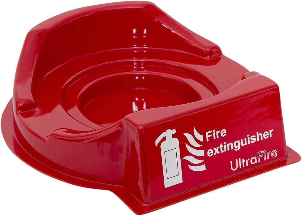 Ultrafire Universal Economy Fire Extinguisher Stand Single Red UK Made Up to 9kg