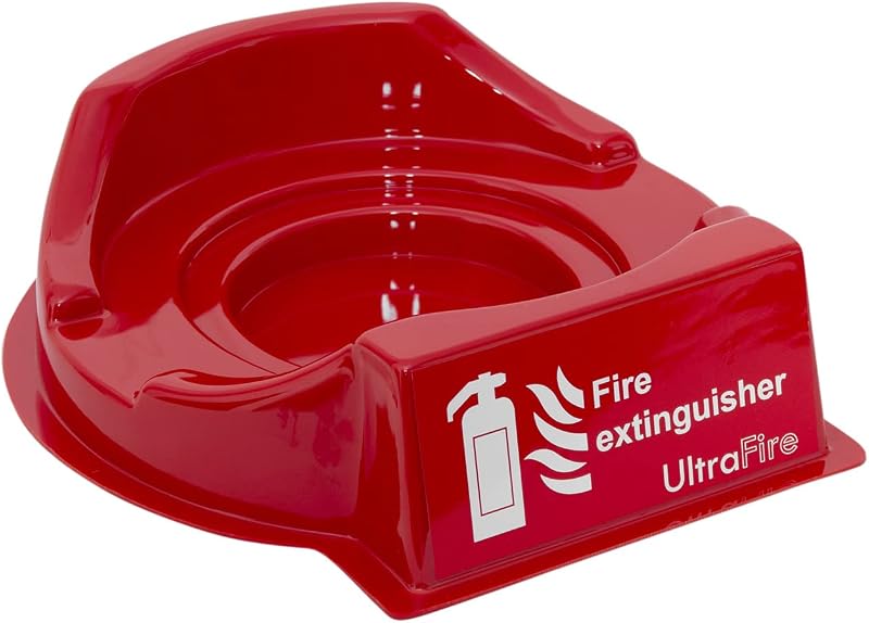 Ultrafire Universal Economy Fire Extinguisher Stand Single Red UK Made Up to 9kg