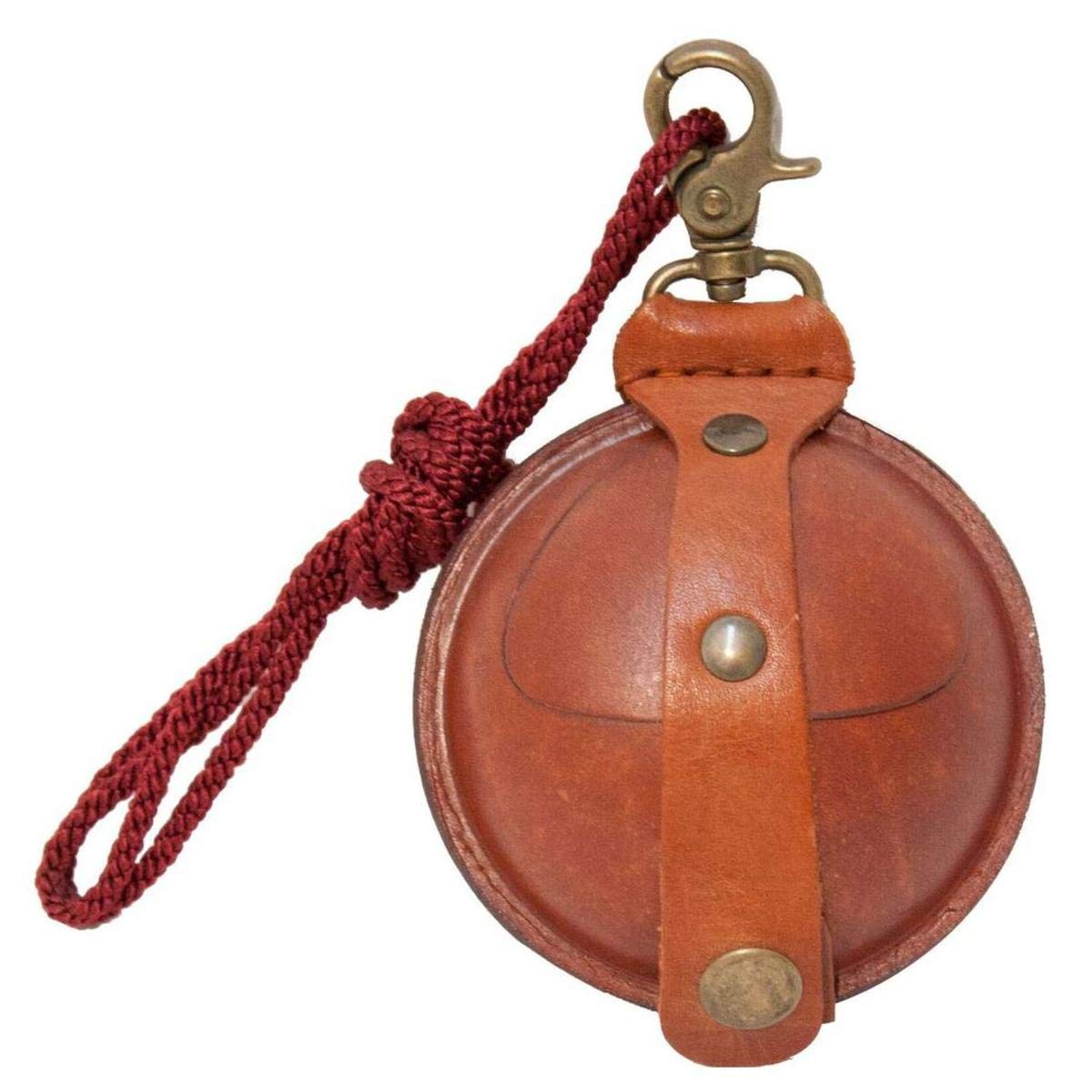 Wilkins Pellet Pouch - Tan Hard leather in small or large, Easy to access and silent