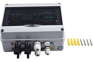 2 in 1 Out PV Combiner Box with 550V DC Voltage and IP65 Waterproof Rating for Solar Panel Over Voltage Protection in Residen