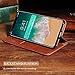 Galaxy Note 8 Case,Note 8 Wallet Case, FLYEE Slim Folio Book Cover PU Leather Magnetic Protective Cover with Credit Card Slots, Cash Pocket, Stand Holder for Samsung Galaxy Note 8 Brown