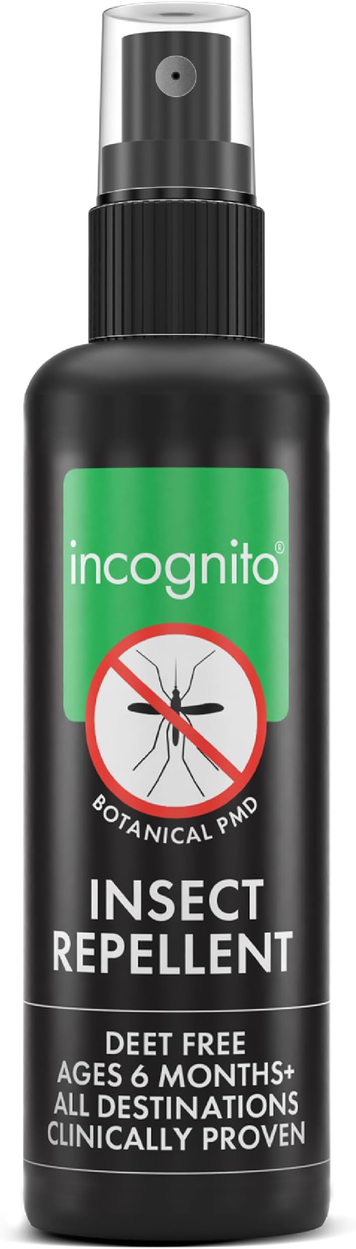 Incognito Insect Repellent Spray 100ml DEET-Free Natural PMD UK