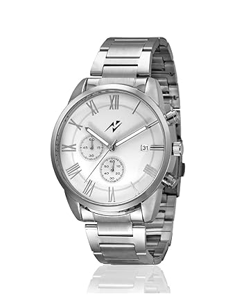 Homyl Fashion Stainless Steel Watch Loop Ring Watch Polished Buckle Unisex Valentine Accessory 24mm