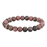 Crystal Vibe Rhodolite Crystal Bracelet for Love
