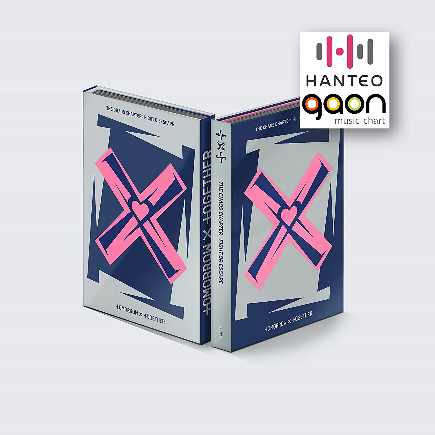TXT - The Chaos Chapter : Fight OR Escape [Fight + Escape Full Set ver.] (2nd Album) 2Albums + CultureKorean Decorative Stickers, Photocards