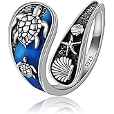 LINGBG JEWELRY Spoon Rings for Women 925 Sterling Silver Sunflower Adjustable Thumb Spoon Rings Celtic Knot Promise Engagement Statement Boho Vintage Finger Open Antique Rings Jewelry