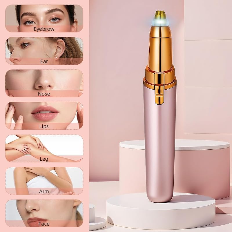 Tondeuse à Sourcils pour Femme, épilateur Sourcil et Rasoir — photo 6 sur 7
