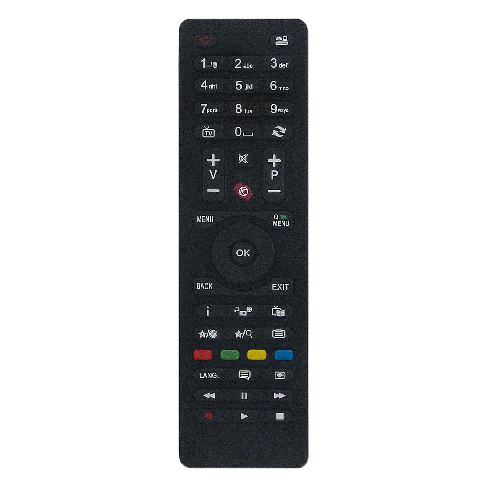 Replacement Remote Control RM-C1247 Sub RM-C3182 RC4876 RC4849 RC4870 RC4875 Fit for JVC HD-Ready LED TV LT-24C360 LT-32C345(C) / LT-32C346(C)