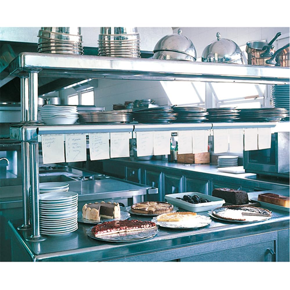 Holder Rack For Orders 122X5,4 Cm Silver Stainless Steel - 1 Units