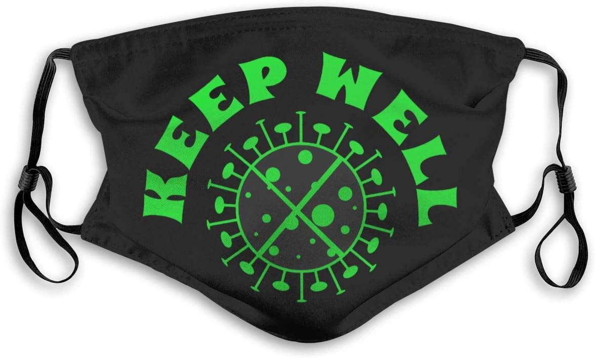 VVOP Keep Well Co-vid 19 Protective Face Ma-SKS Unisex Dust Mouth Ma-SKS Reusable with Carbon Replaceable Filter